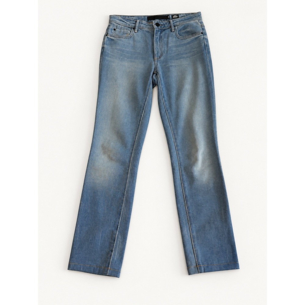 Denim x Alexander Wang Light Wash High Rise Straight Jeans Size 25